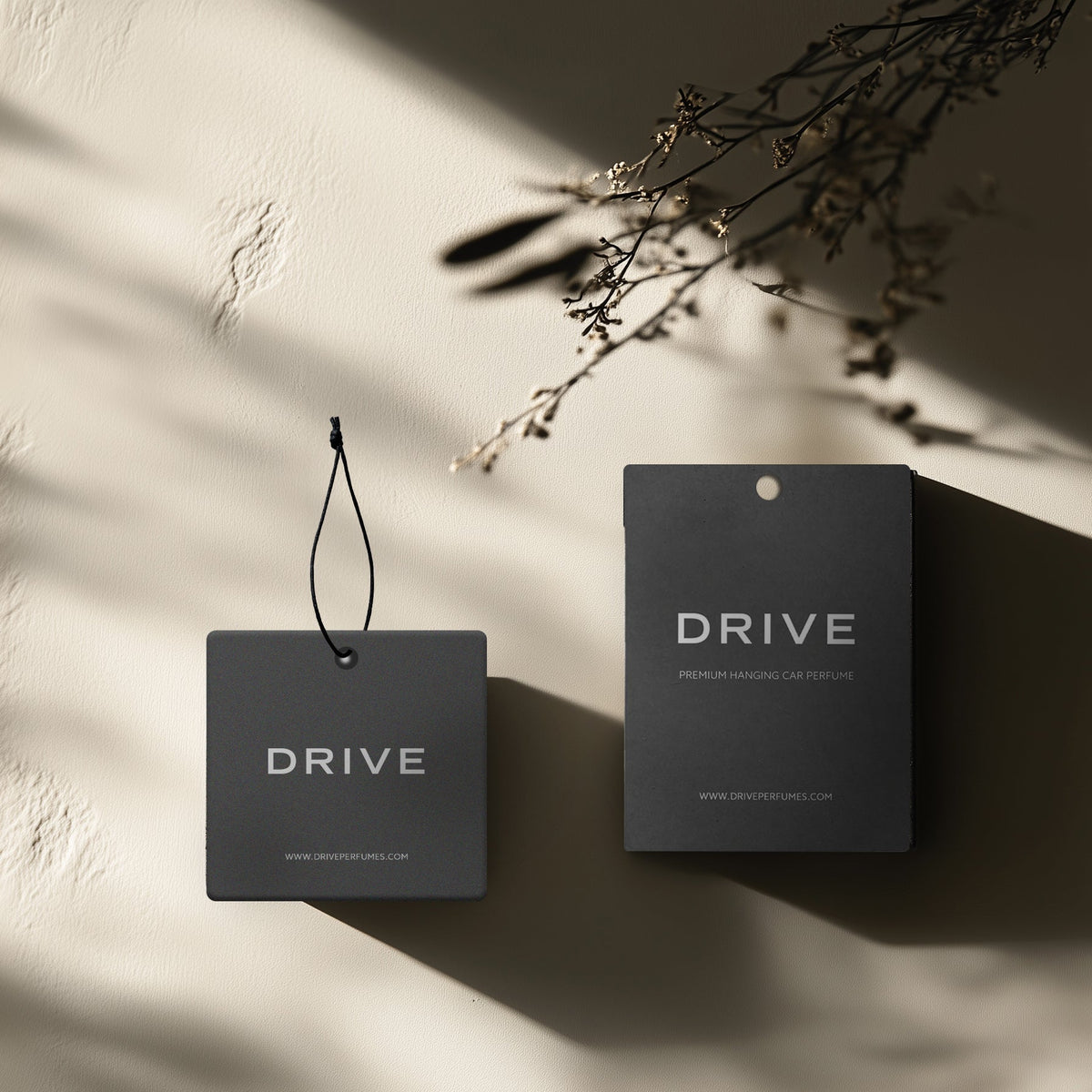 Custom Premium Hanging Car Perfume with Package